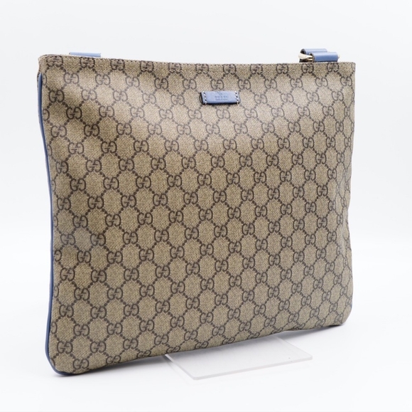 AN34❤️ GUCCI GG Plus Monogram Flat Messenger Bag - Picture 5 of 14